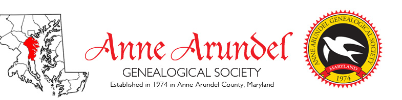 Anne Arundel Genealogical Society